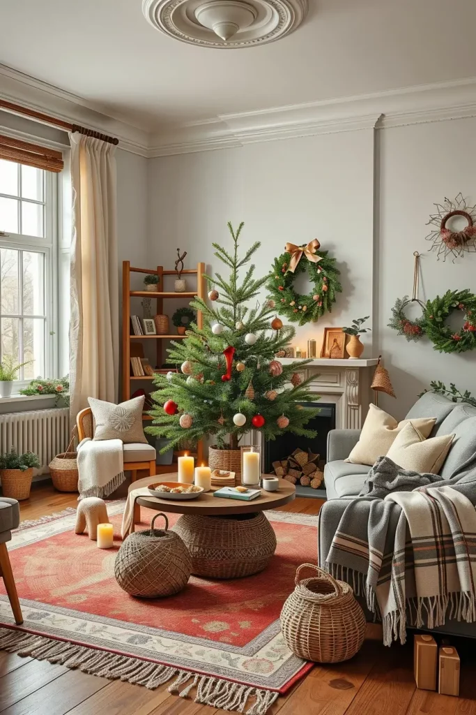 64 Christmas Decor Ideas for Living Room 2025: Stylish and Modern Holiday Inspirations