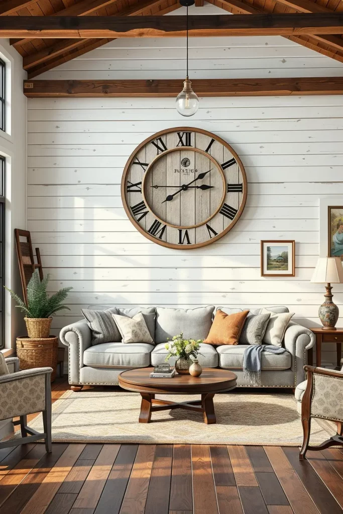 64 Rustic Farmhouse Living Room Ideas for a Cozy and Timeless Home