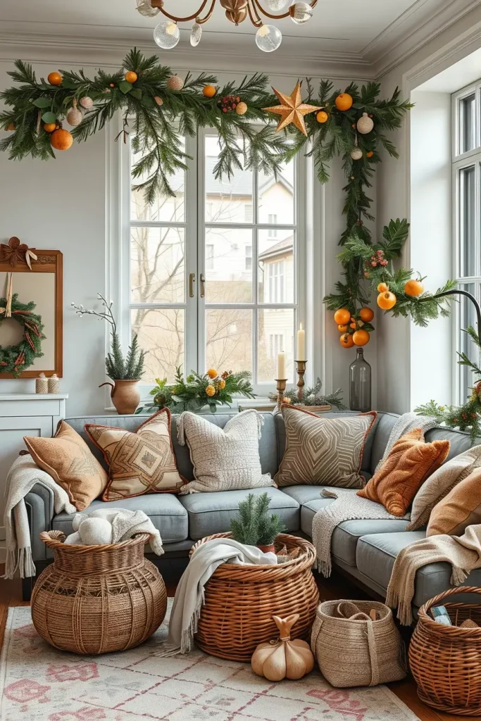 64 Apartment Christmas Decor Ideas 2025 to Transform Small Spaces into Festive Homes