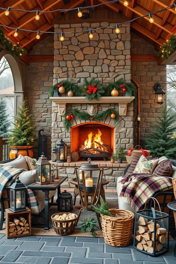 64 Christmas Fireplace Decor Ideas 2025 to Make Your Holiday Warm and Stylish