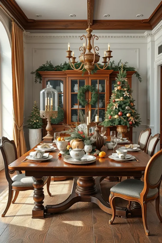 63 Vintage Christmas Decor Ideas 2025 to Bring Timeless Holiday Charm