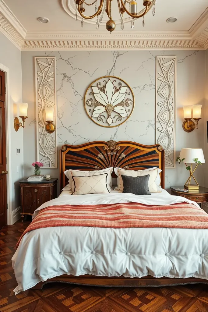 61 Art Deco Revival Bedroom Décor Ideas for a Glamorous Modern Interior