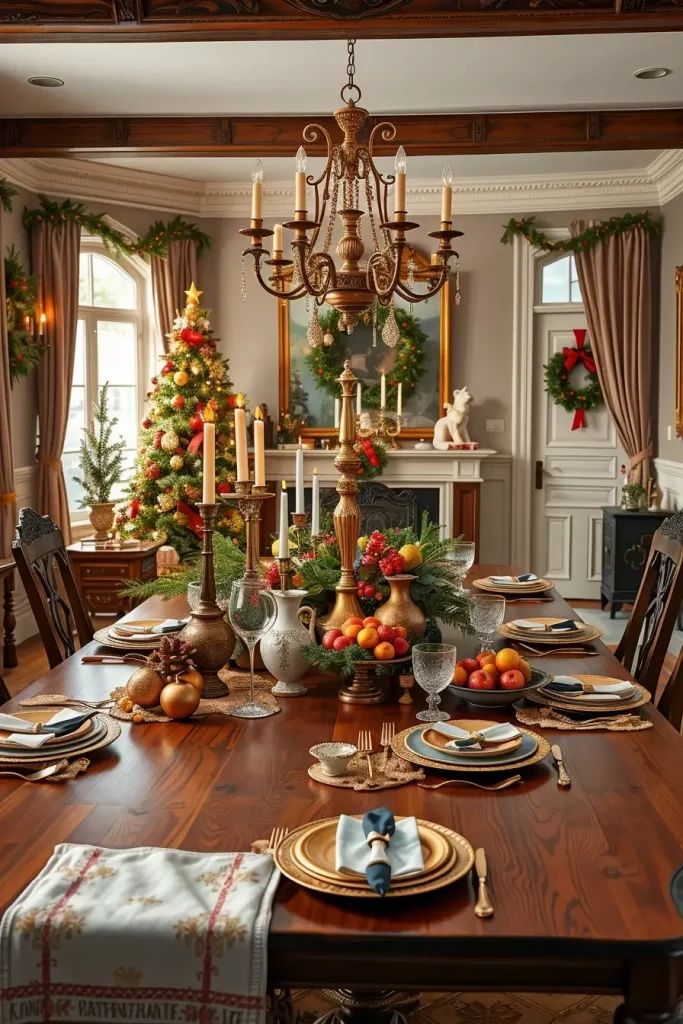 63 Vintage Christmas Decor Ideas 2025 to Bring Timeless Holiday Charm