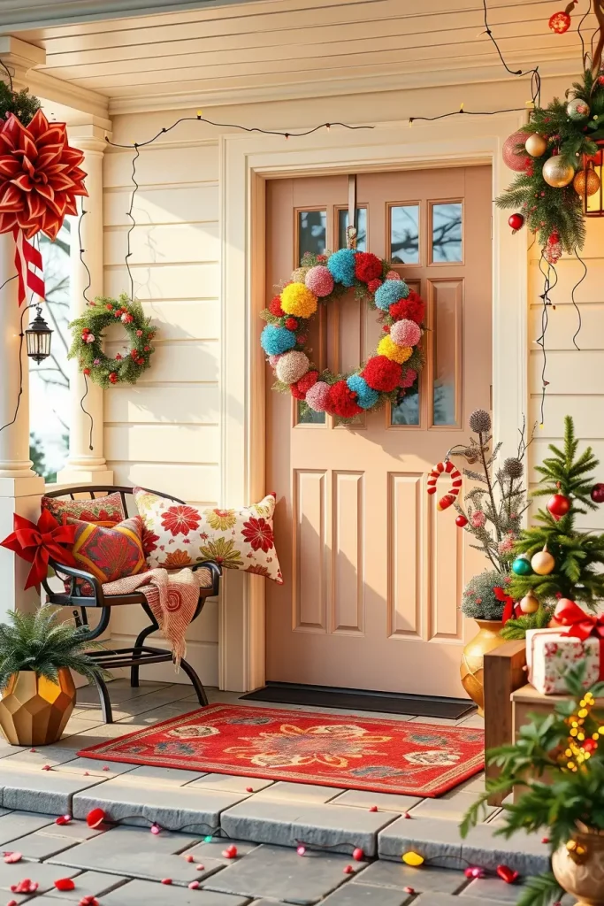 62 Christmas Wreaths for Front Door Ideas 2025 to Transform Your Holiday Decor