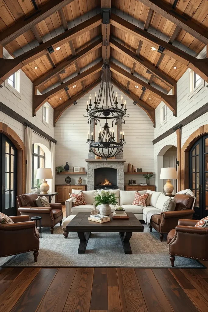 64 Modern Farmhouse Living Room Ideas for a Cozy and Stylish Home