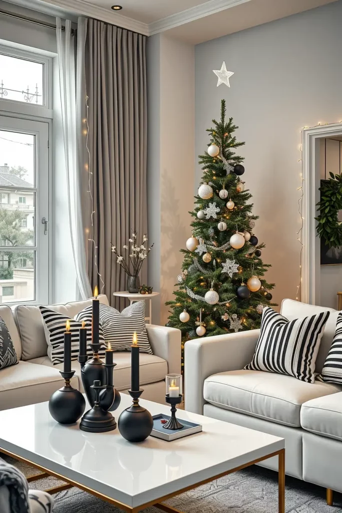 64 Apartment Christmas Decor Ideas 2025 to Transform Small Spaces into Festive Homes
