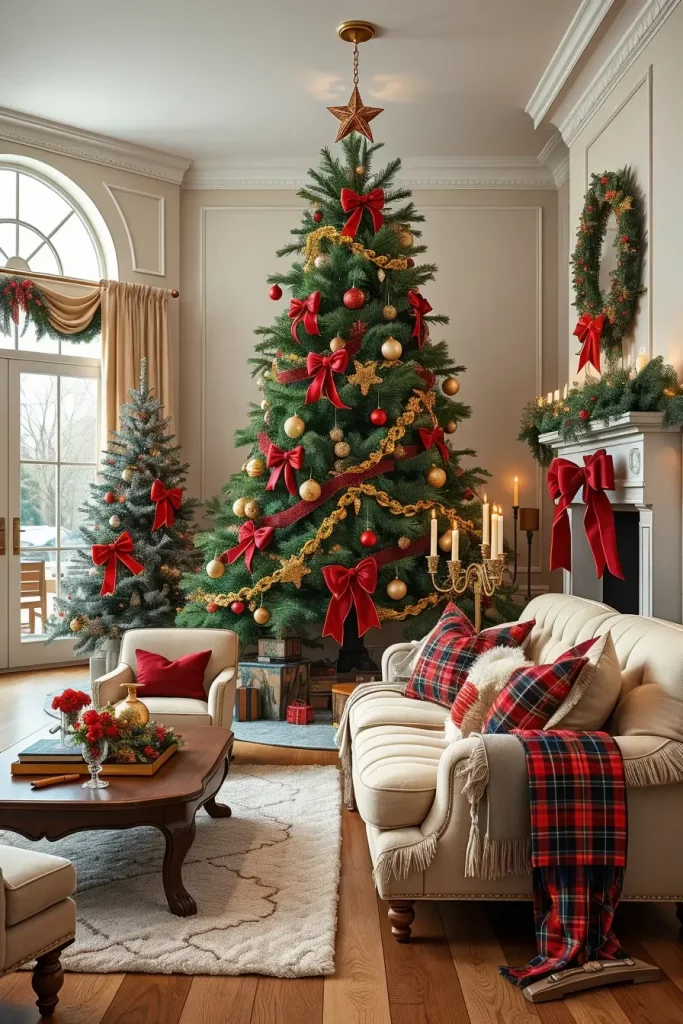 64 Christmas Decor Ideas for Living Room 2025: Stylish and Modern Holiday Inspirations