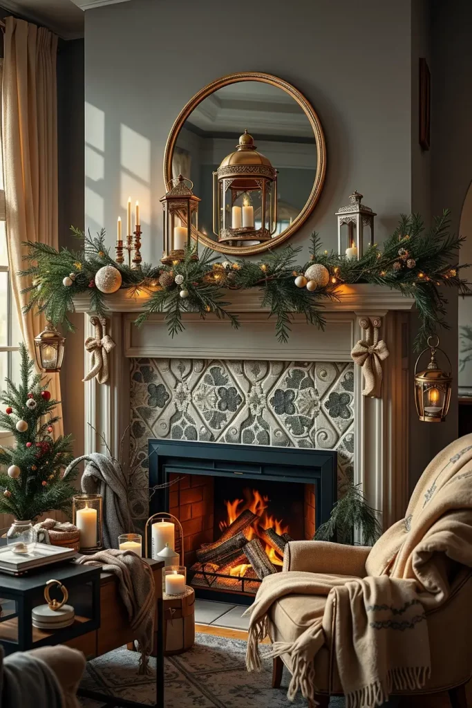 64 Christmas Fireplace Decor Ideas 2025 to Make Your Holiday Warm and Stylish