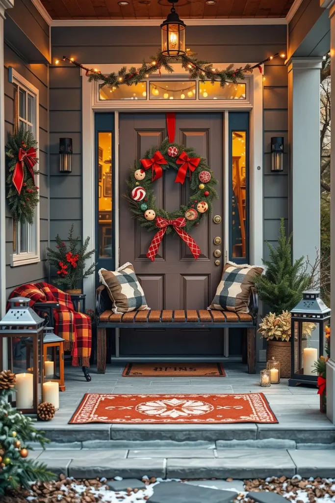 62 Christmas Wreaths for Front Door Ideas 2025 to Transform Your Holiday Decor