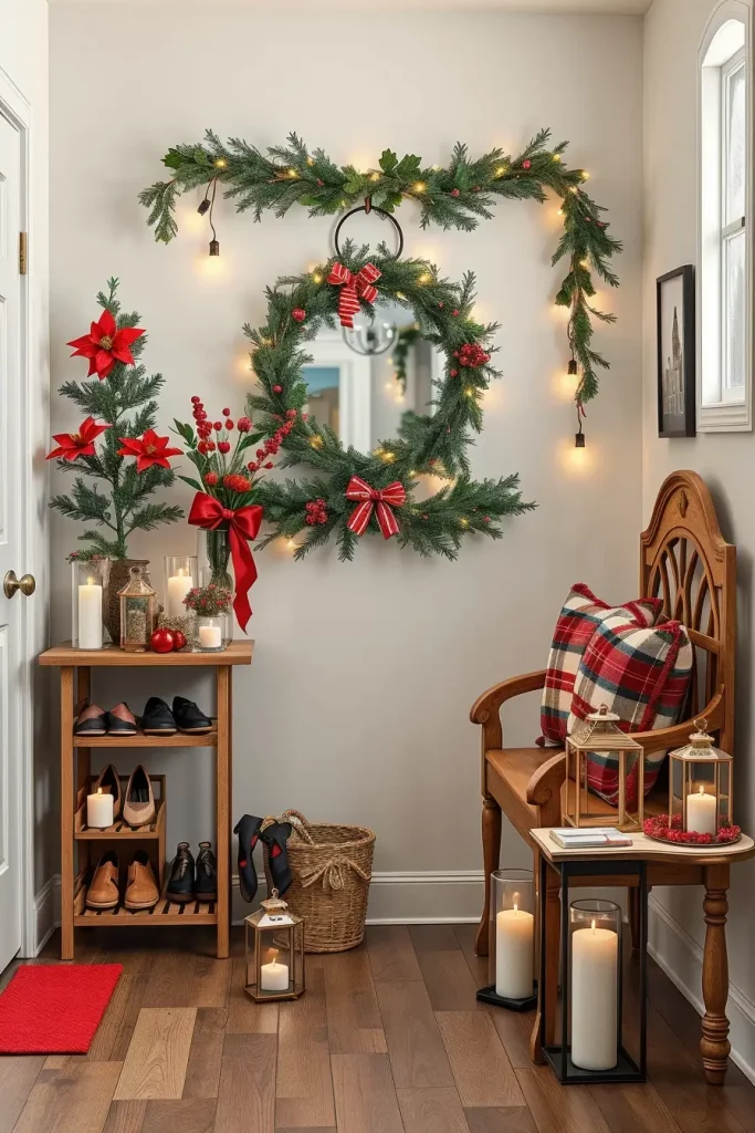 62 Christmas Entryway Ideas 2025 to Welcome Guests in Style