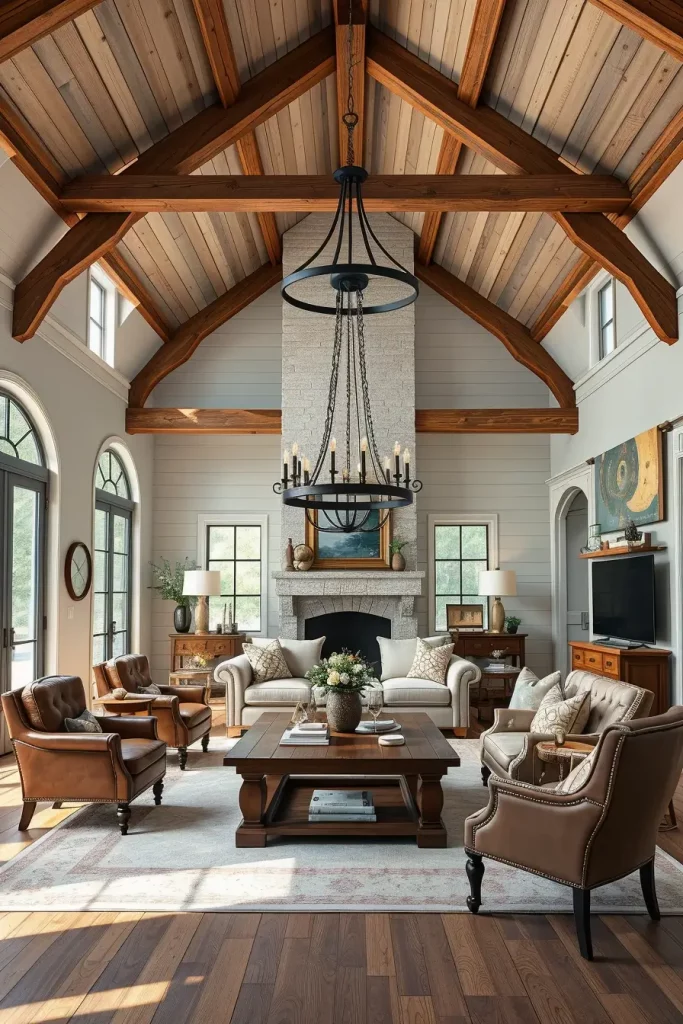 64 Modern Farmhouse Living Room Ideas for a Cozy and Stylish Home