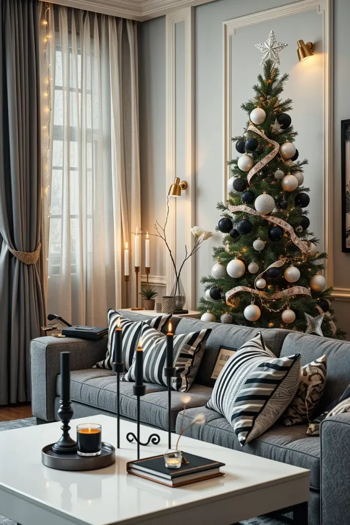 64 Apartment Christmas Decor Ideas 2025 to Transform Small Spaces into Festive Homes