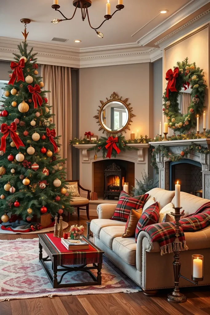 64 Christmas Decor Ideas for Living Room 2025: Stylish and Modern Holiday Inspirations