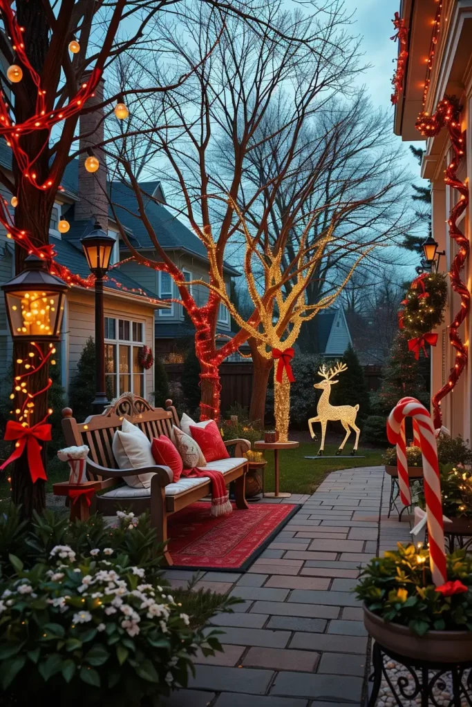 63 Red and White Christmas Lights 2025 – Festive Ideas for Indoors and Outdoors