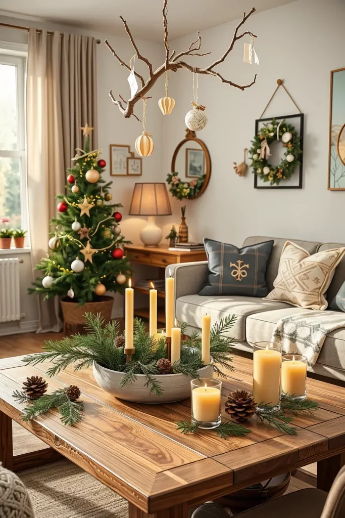 64 Apartment Christmas Decor Ideas 2025 to Transform Small Spaces into Festive Homes