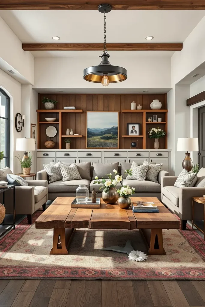 64 Modern Farmhouse Living Room Ideas for a Cozy and Stylish Home