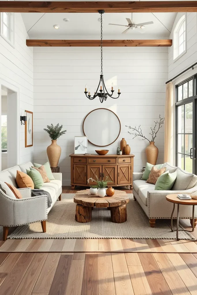 64 Modern Farmhouse Living Room Ideas for a Cozy and Stylish Home