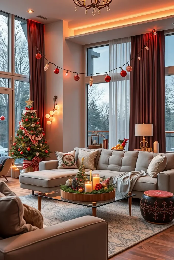 63 Red and White Christmas Lights 2025 – Festive Ideas for Indoors and Outdoors