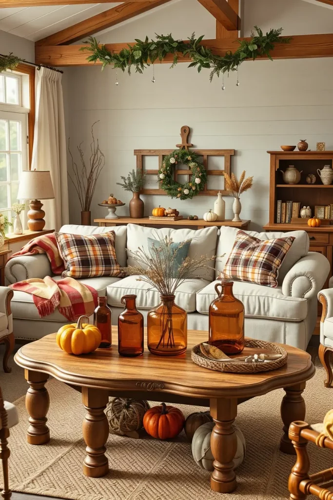 64 Rustic Farmhouse Living Room Ideas for a Cozy and Timeless Home
