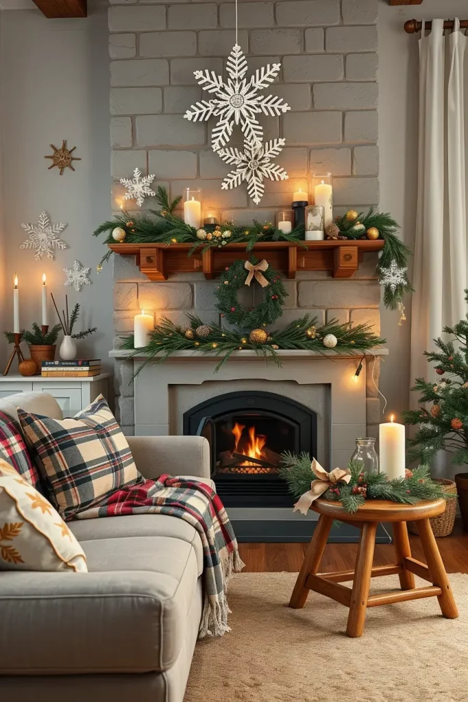 64 Christmas Fireplace Decor Ideas 2025 to Make Your Holiday Warm and Stylish