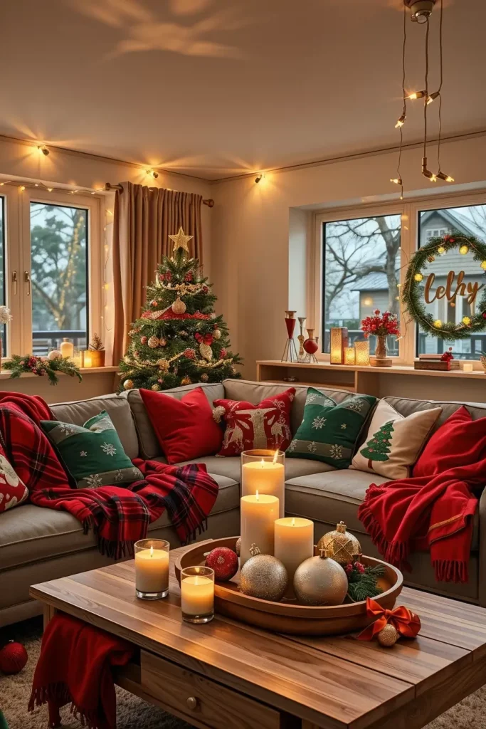 64 Apartment Christmas Decor Ideas 2025 to Transform Small Spaces into Festive Homes