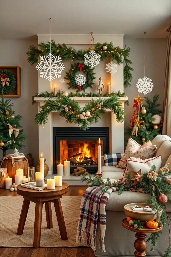 64 Christmas Fireplace Decor Ideas 2025 to Make Your Holiday Warm and Stylish