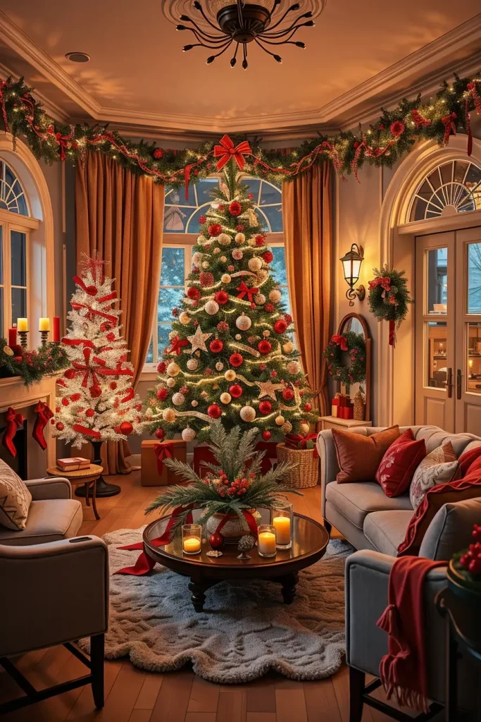 63 Red and White Christmas Lights 2025 – Festive Ideas for Indoors and Outdoors