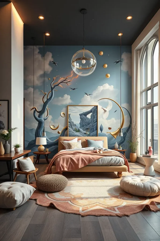 64 Surreal Bedroom Styling Ideas to Transform Your Space Into a Dreamlike Escape