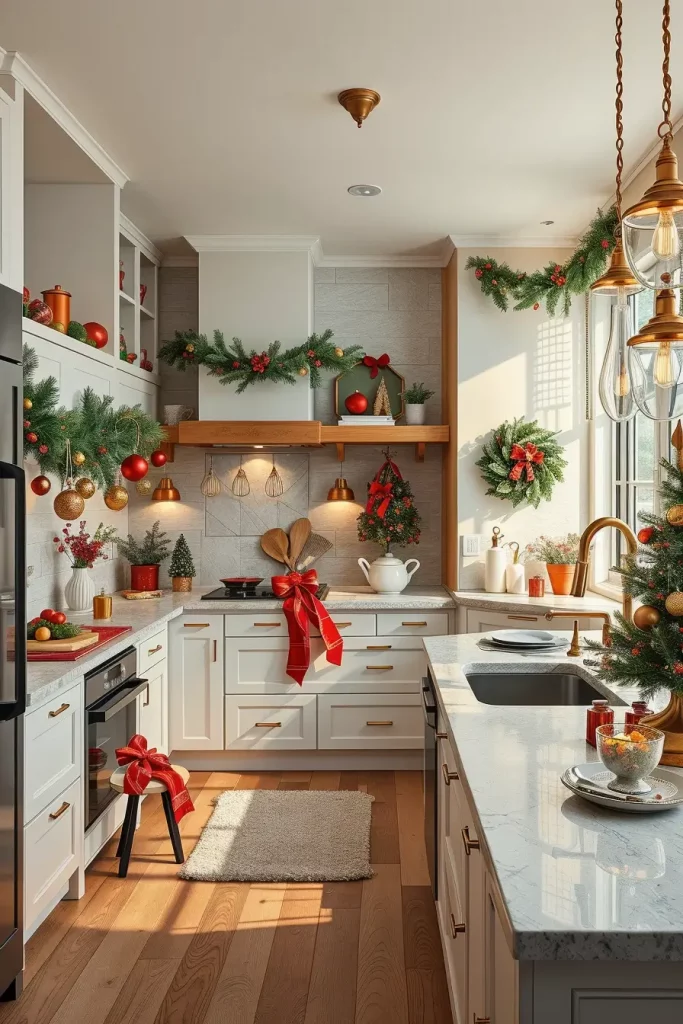 65 Christmas Kitchen Decor Ideas 2025 to Inspire Your Holiday Home