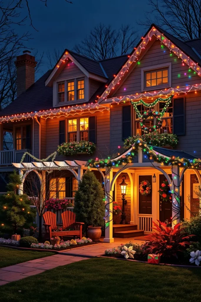 66 Christmas Lights Outside Ideas 2025 to Transform Your Home
