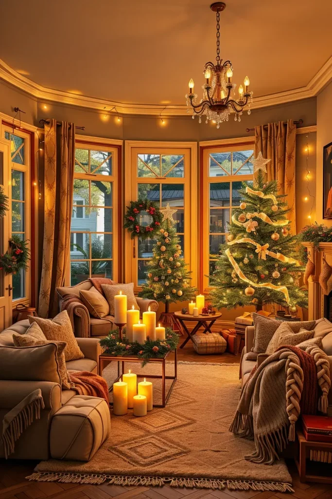 64 Christmas Decor Ideas for Living Room 2025: Stylish and Modern Holiday Inspirations