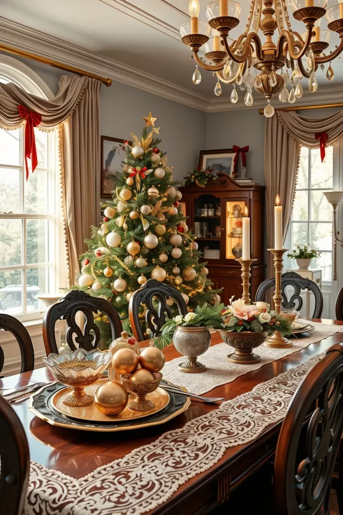 63 Vintage Christmas Decor Ideas 2025 to Bring Timeless Holiday Charm