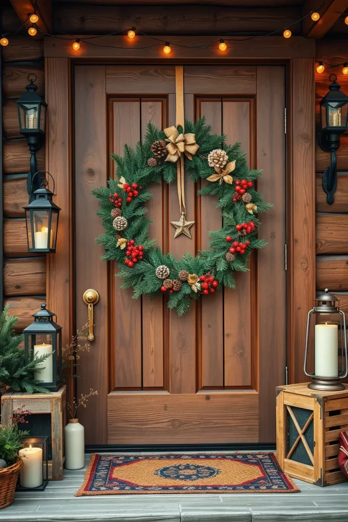 62 Christmas Wreaths for Front Door Ideas 2025 to Transform Your Holiday Decor