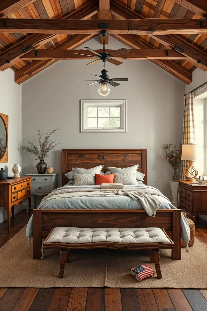 60 Eclectic Bedroom Design With Natural Textures for a Stylish and Cozy Interior