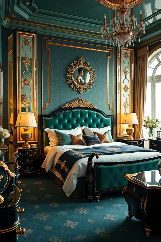 61 Art Deco Revival Bedroom Décor Ideas for a Glamorous Modern Interior