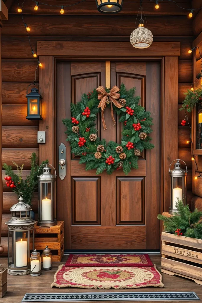 62 Christmas Wreaths for Front Door Ideas 2025 to Transform Your Holiday Decor