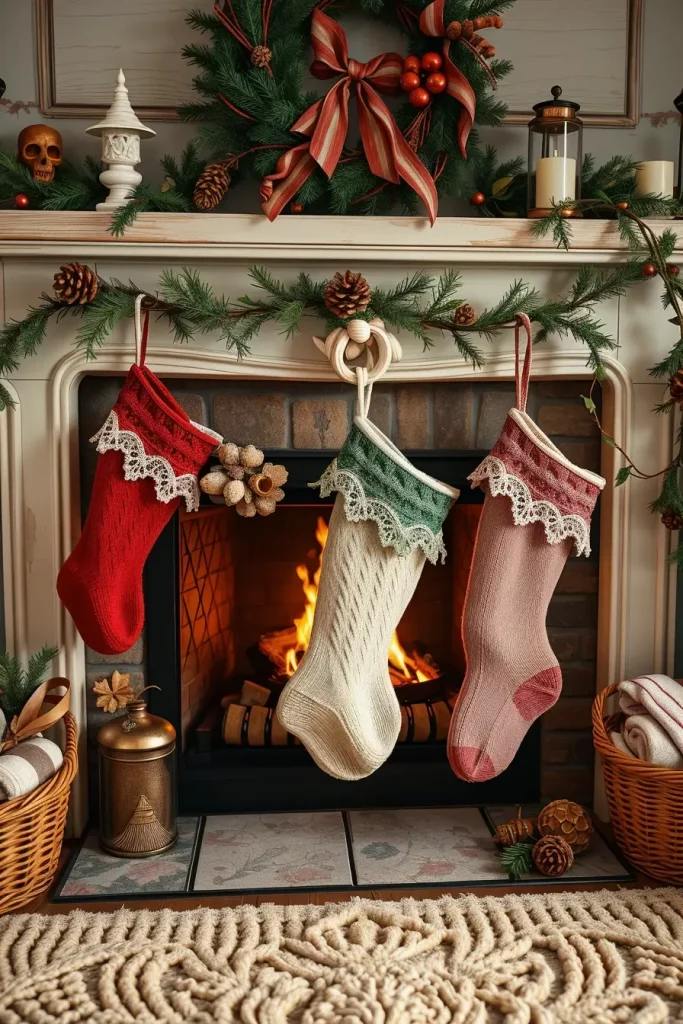 63 Vintage Christmas Decor Ideas 2025 to Bring Timeless Holiday Charm