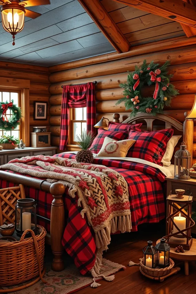 62 Christmas Bedroom Decor Ideas 2025: Cozy & Modern Holiday Inspiration