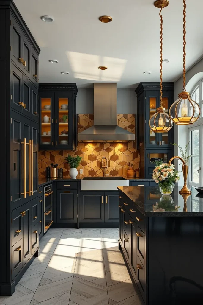 65 Art Deco Revival Kitchen Décor Ideas for a Glamorous Modern Home