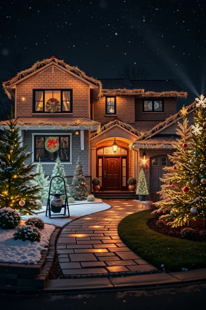 64 Best Xmas Lights Ideas 2025: Stunning Indoor & Outdoor Christmas Lighting Inspiration