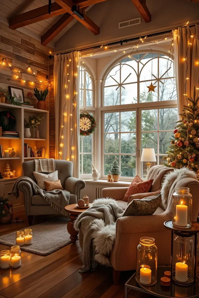 64 Warm White Christmas Lights 2025: Cozy & Elegant Holiday Decorating Ideas
