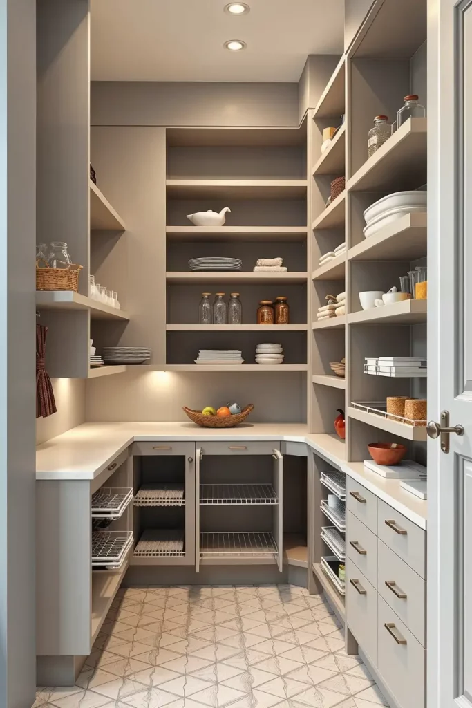 64 Narrow Walk-In Pantry Ideas 2026 for Smart and Stylish Small Spaces