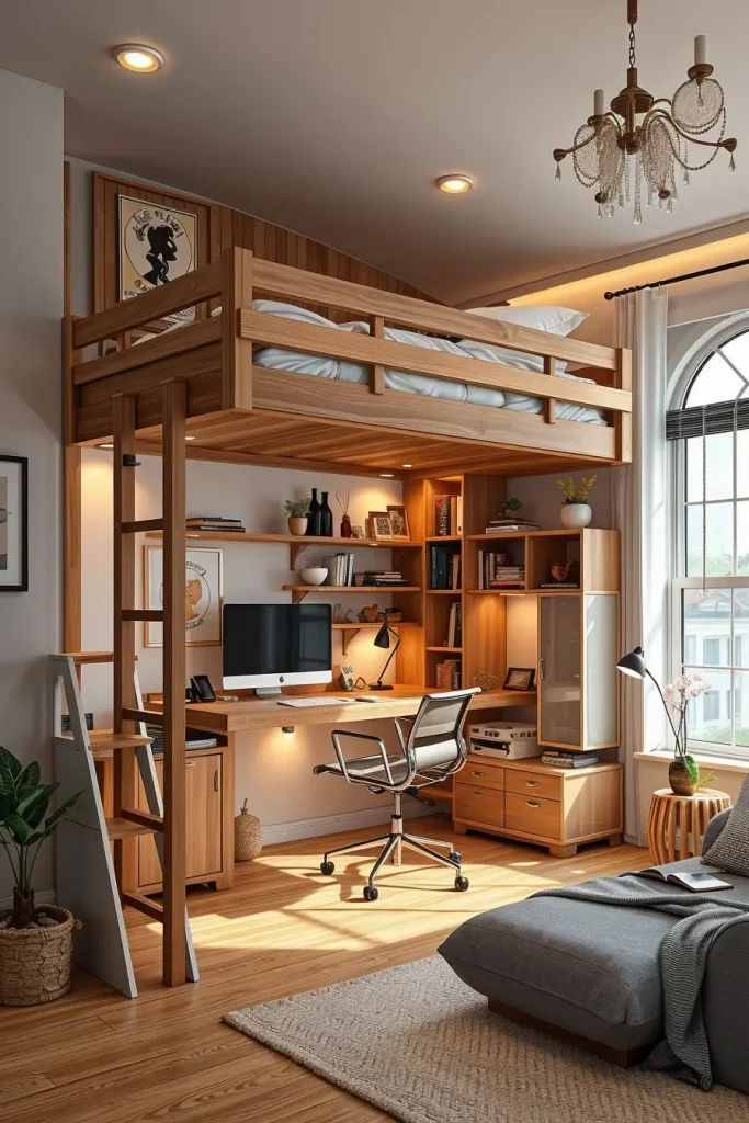 64 Loft Bed Ideas 2026: Modern Space-Saving Designs for Small Bedrooms