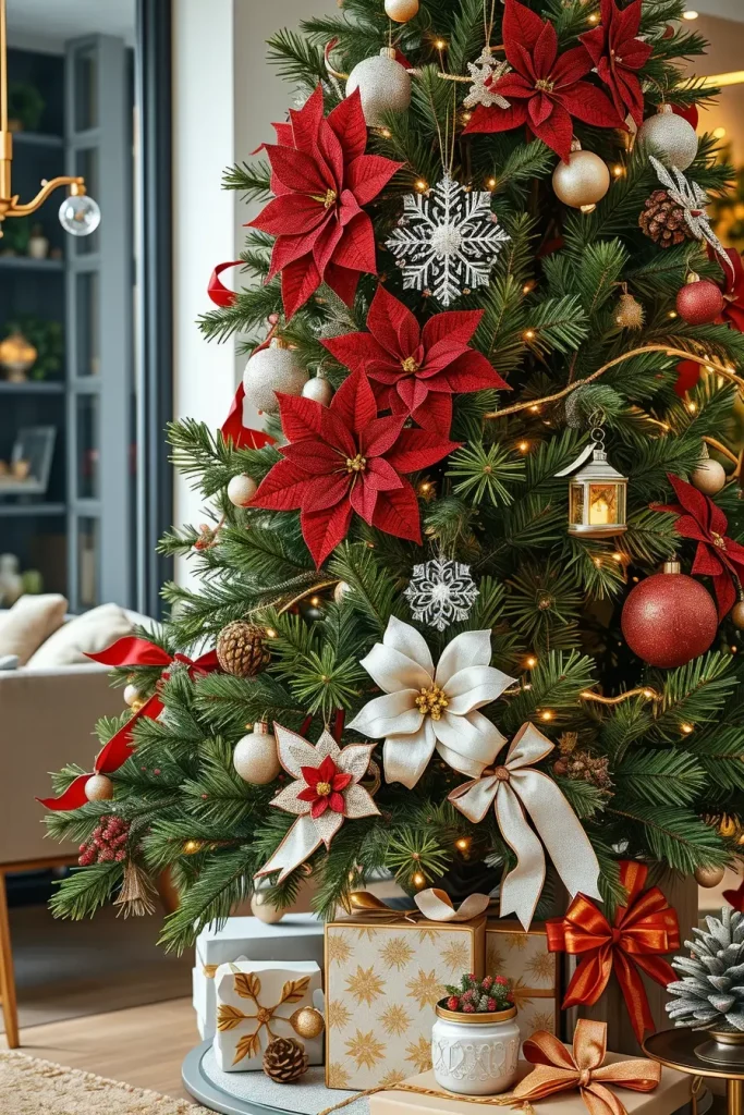 63 Red and Silver Christmas Tree 2025 Ideas for a Timeless Holiday Look