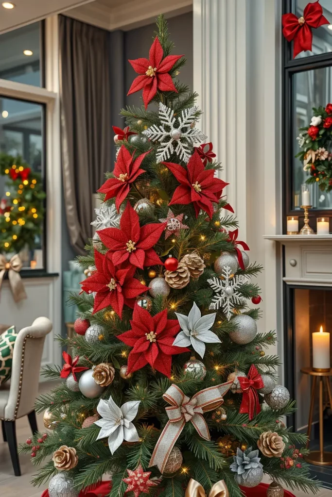 63 Red and Silver Christmas Tree 2025 Ideas for a Timeless Holiday Look
