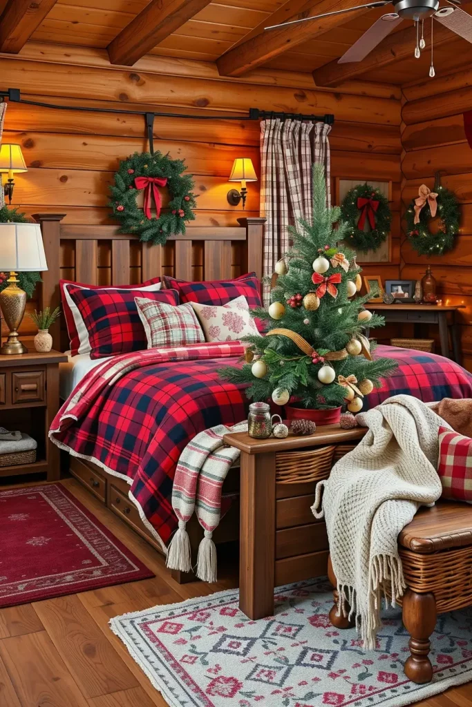 65 Best Xmas Bedroom Decor Ideas 2025 to Create a Cozy and Magical Holiday Retreat