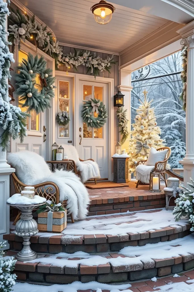 66 Front Porch Christmas Decor Ideas 2025 to Inspire a Festive Welcome