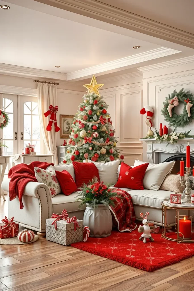 65 Best Xmas Decor for Living Room 2025: Stylish Holiday Ideas to Transform Your Space