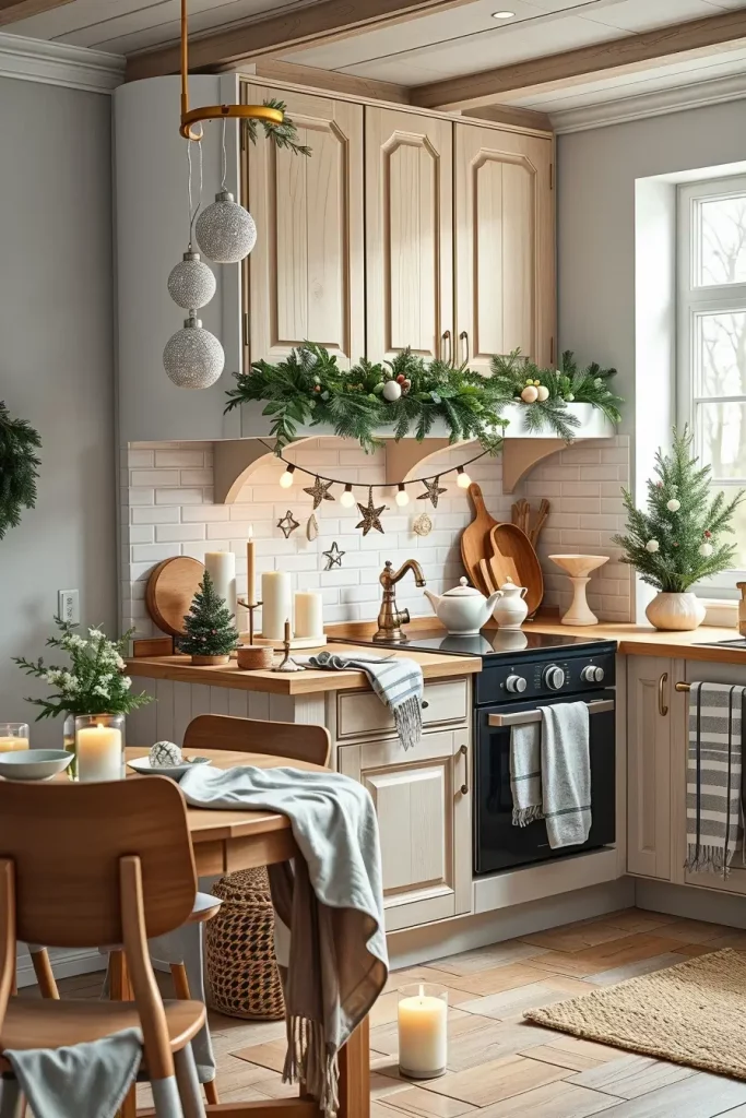 65 Best Xmas Kitchen Decor Inspo 2025: Modern Christmas Kitchen Ideas for a Stylish Holiday Look