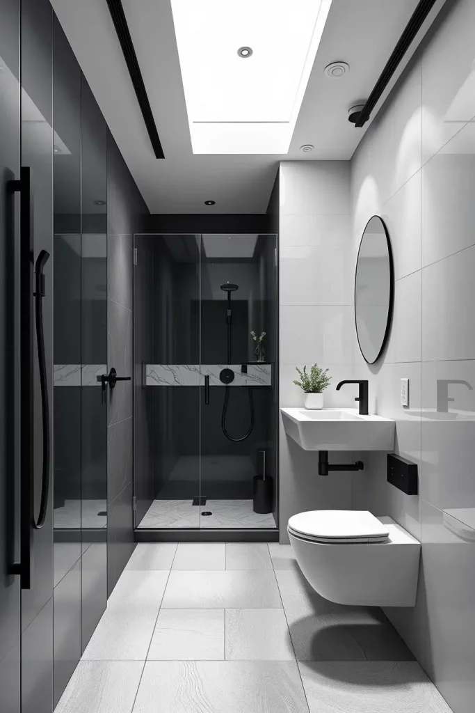 64 Black and White Bathroom Ideas 2026 for Modern and Timeless Designs